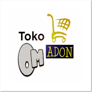 toko om adon Posters and Art